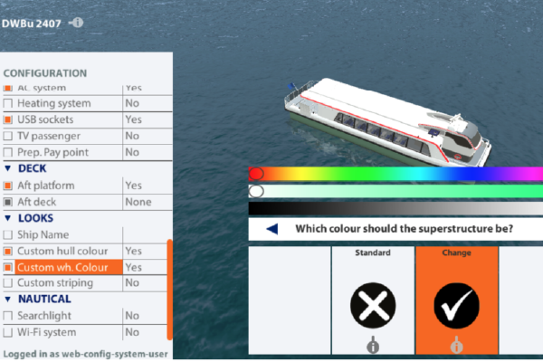 Damen vessel configurator