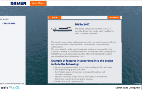 Damen Vessel Configurator