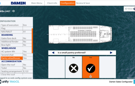 Damen Vessel Configurator